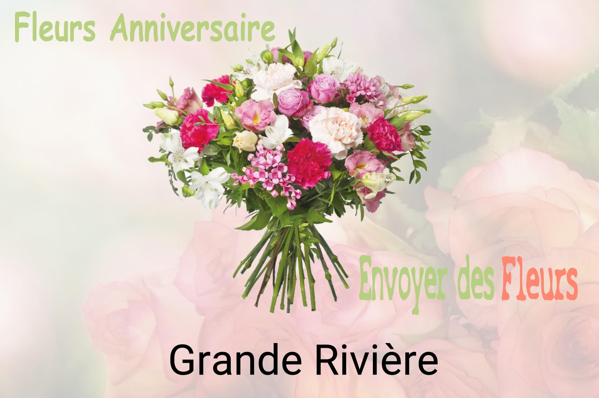 Bouquet de fleurs d’anniversaire livré à Grande-Rivière